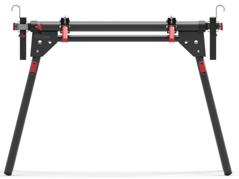 Hyper Stack Heavy Duty Miter Saw Stand 500lb Supports 10ft Boards8