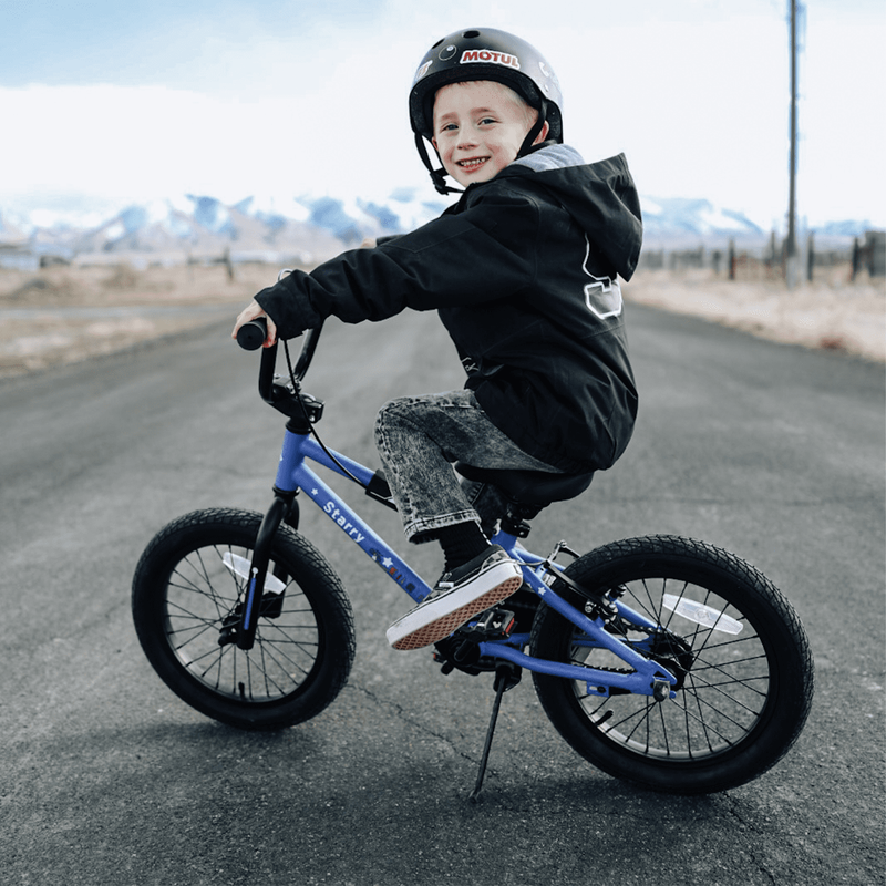 18in Kids BMX Bike w/ Training Wheels Coaster Brake Ages 6 9 Blue6