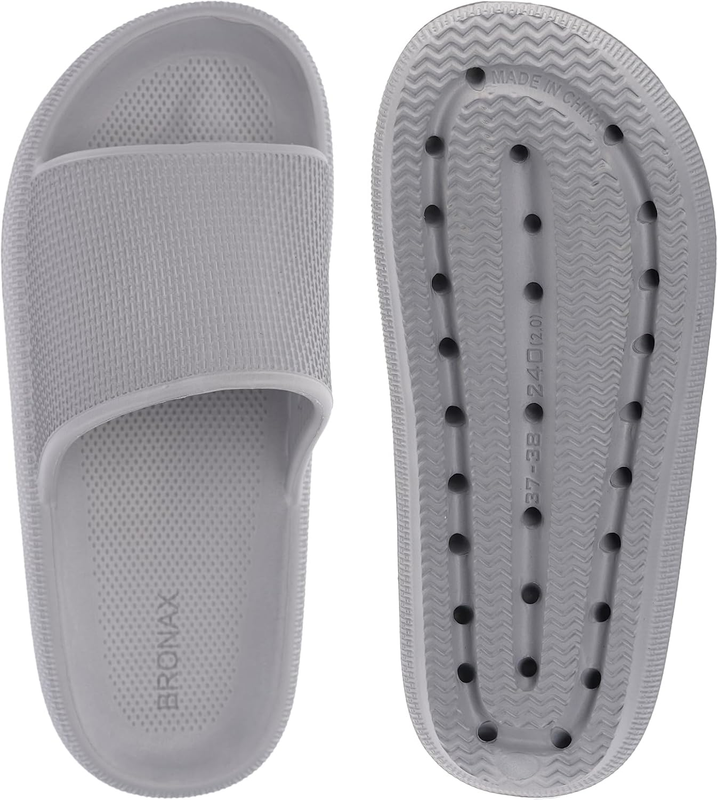 Pillow Slippers Women Men House Slides Cushioned Thick Sole Sandals5