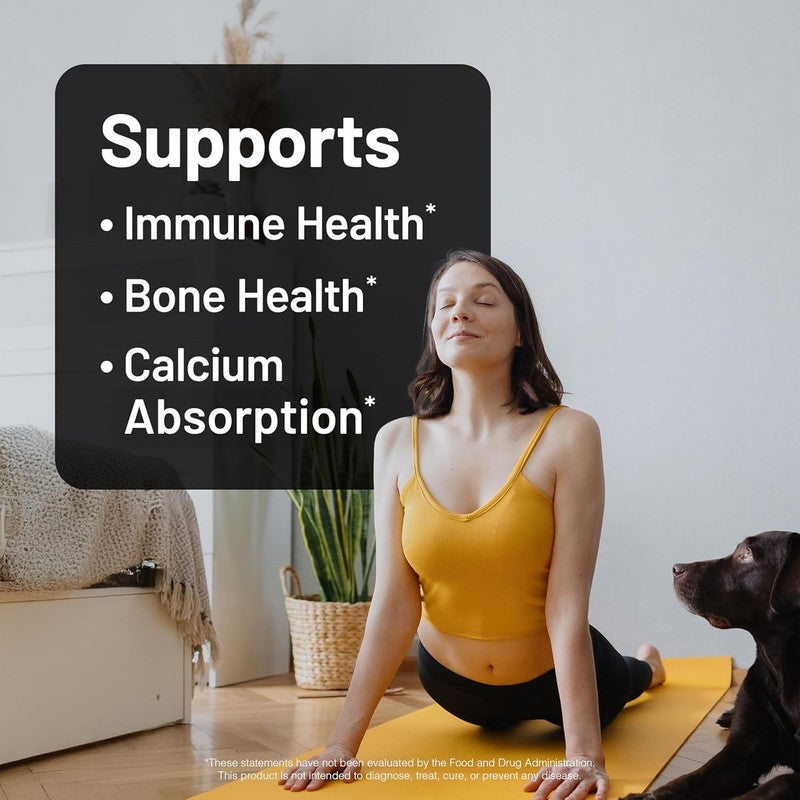 Vitamin D3 5000IU - 1 Year Supply for Immunity & Bone Health, 360 Mini Softgels1