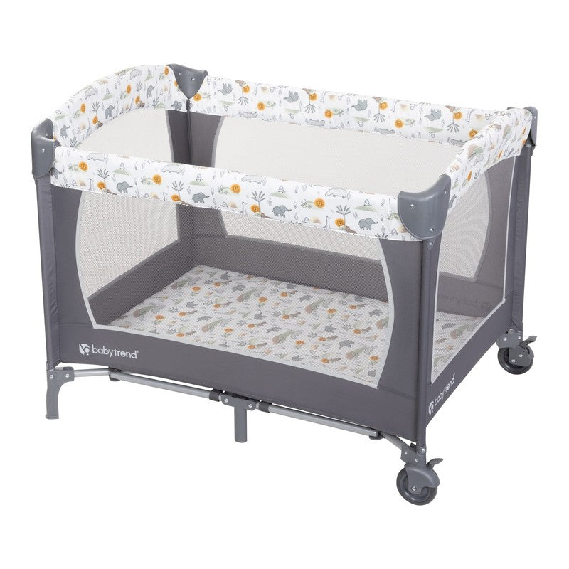Nursery Center Playard - Animal Jubilee, Grey, Infant2