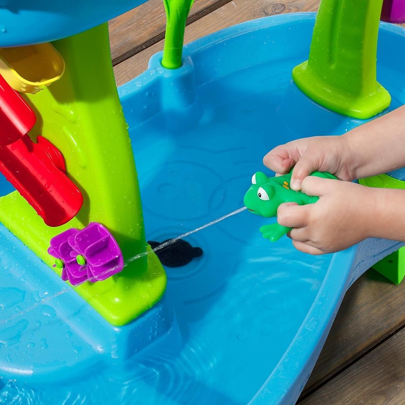 Rain Showers Splash Pond Water Table, Kids Water and Sand Activity Sensory Plays8