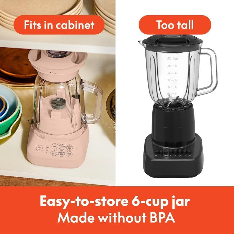 10 Speed Blender Juicer Smoothie Maker 48Oz Slim 450W Blossom Dishwasher Safe2