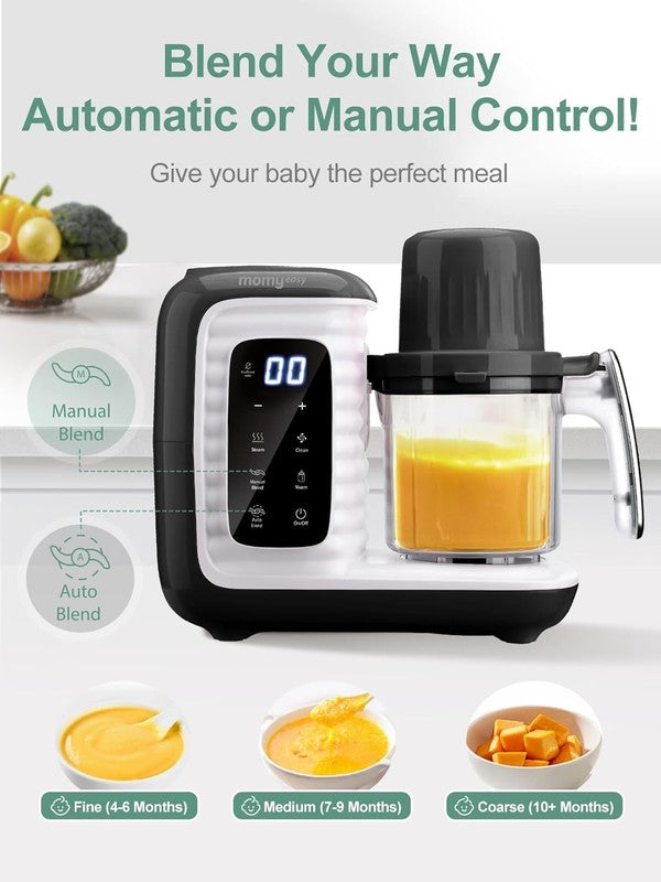 Baby Food Maker Multifunction Steamer Blender Chopper Auto Cooking Touch6
