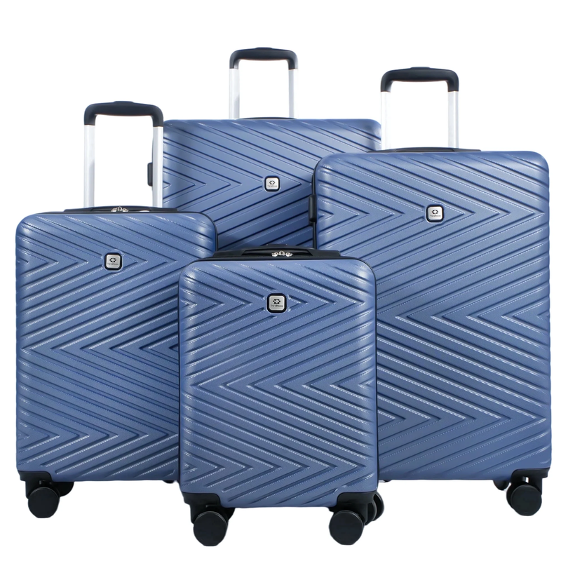 4 Piece Hardshell Luggage Set Hardside Lightweight Suitcase with TSA Lock Spinne9