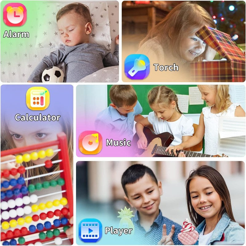 Smart Watch for Kids with 39 Games Alarm Clock, Touchscreen, Calendaring Camera 5