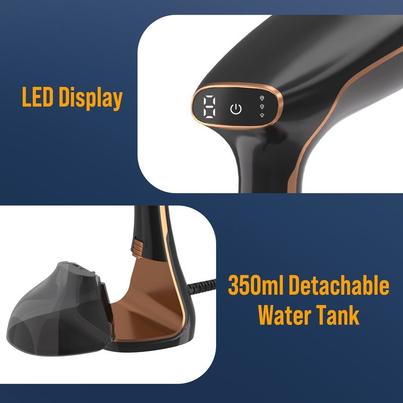 1200W Clothes Steamer for Home & Travel, Portable, 320ML Water Tank5