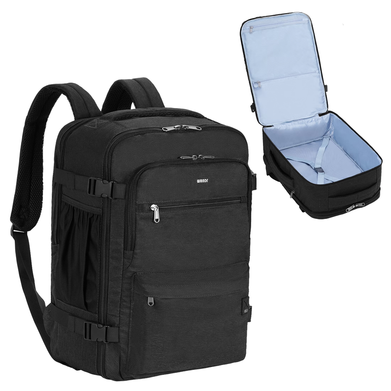 Business Travel Backpack Fits 17 Inch Laptop for Personal Item Bag 18X14X8 Clams0