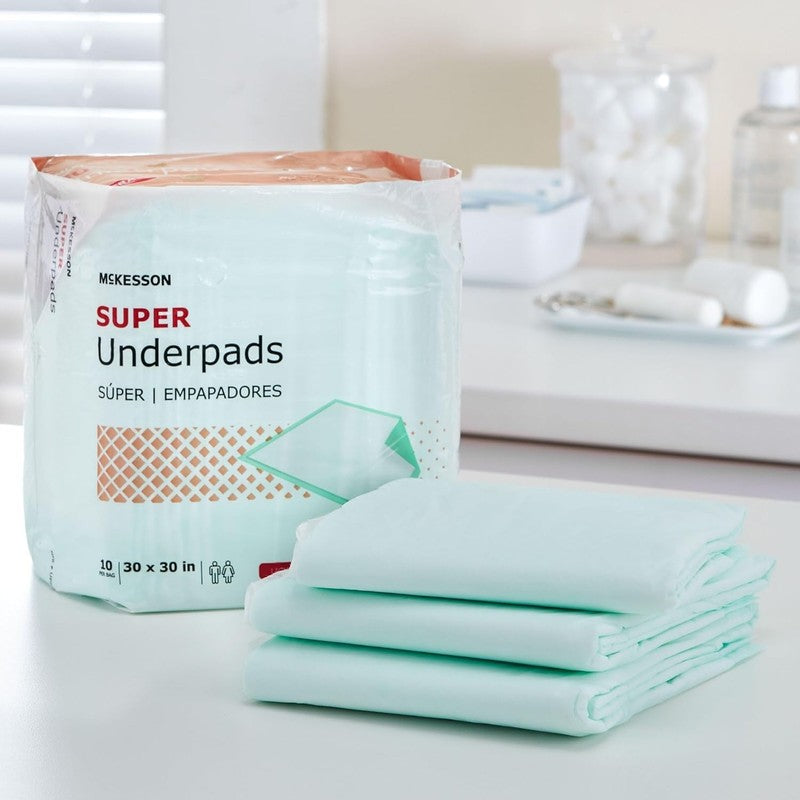 Super Underpads 30"x30"   100 Count Disposable Chux Pads for Incontinence Care7