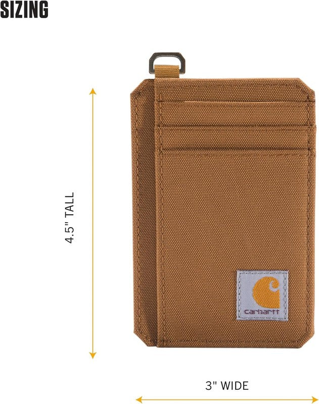 Mens 700D Nylon Duck Wallets, Rfid Blocking W/Trifold and Front Pocket Options5