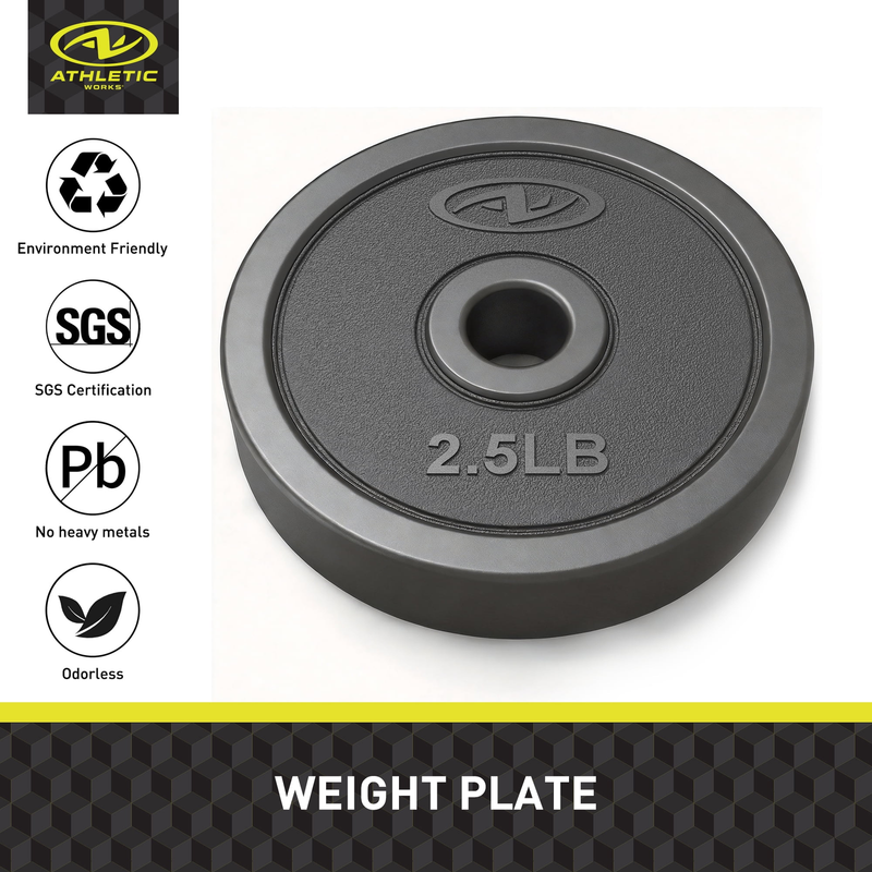 40lb 5 in 1 Adjustable Dumbbell Set Home Gym Fitness Black Pair8