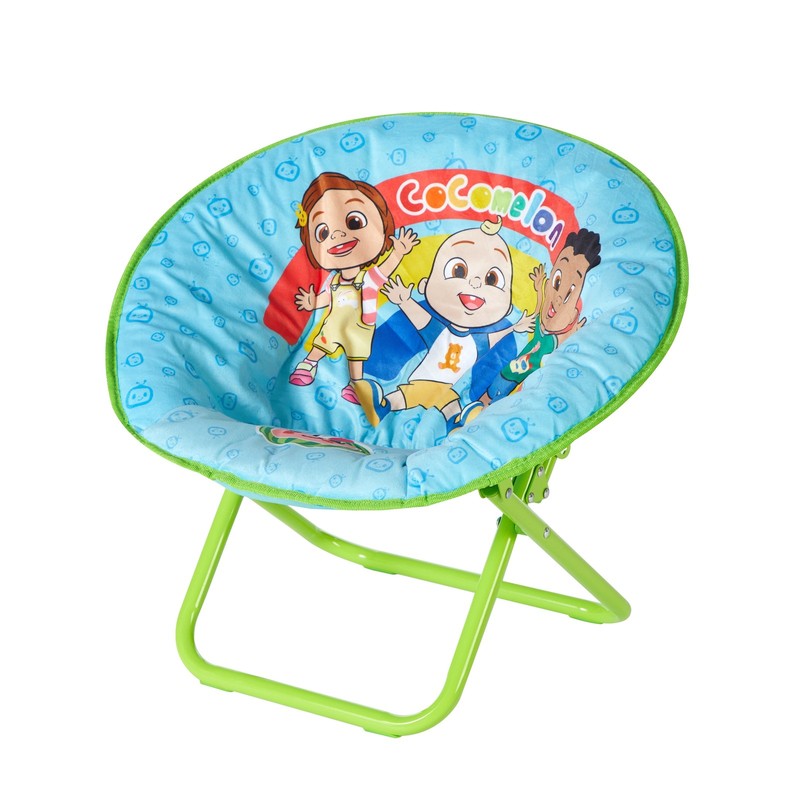 19" Toddler Mini Saucer Chair, Blue2