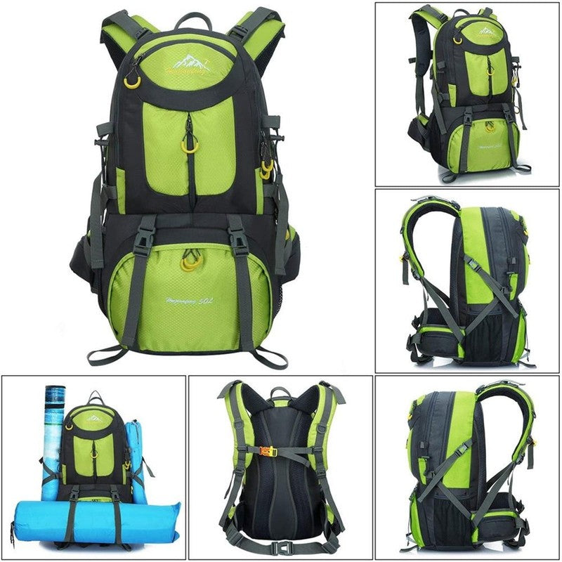Hiking Backpack, Men Women Camping Backpack, Water Resistant Lightweight Outdoor5