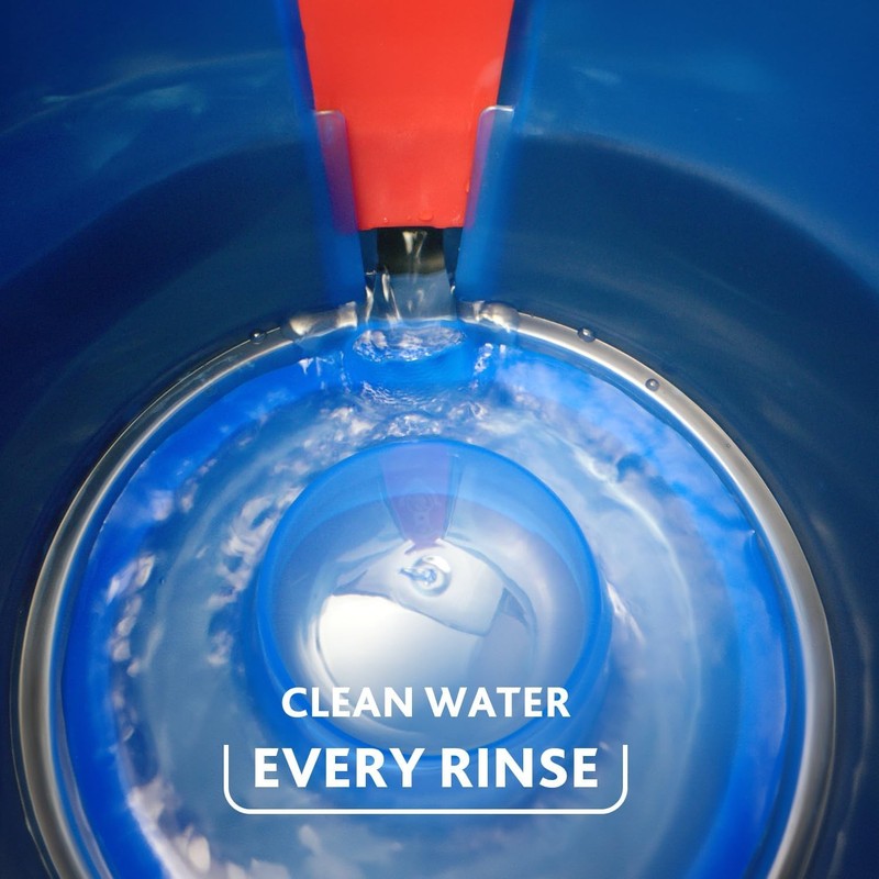 Rinseclean Spin Mop & Bucket System   99% Bacteria Removal!4