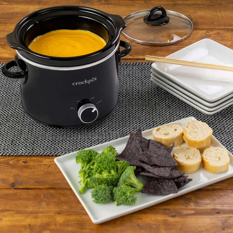 2 Quart round Manual Slow Cooker, Black3