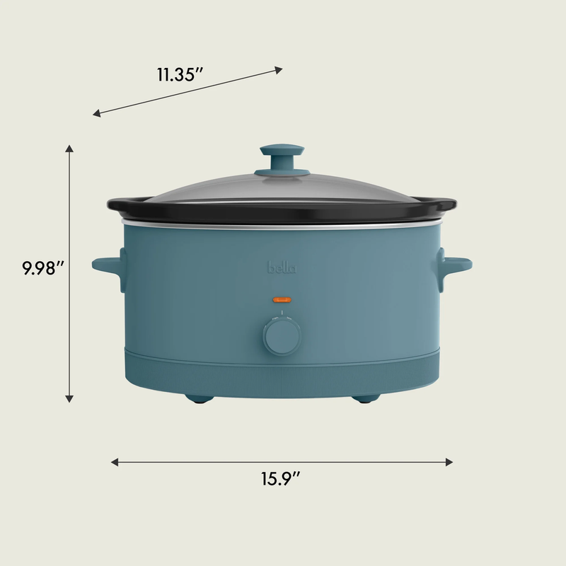 6Qt Slow Cooker, Surf7