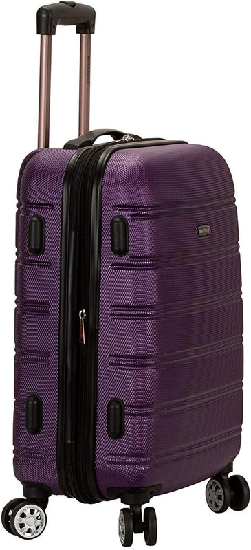 Melbourne Hardside Expandable Spinner Wheel Luggage, Purple, Carry-On 20 Inches2