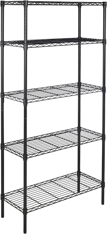 5-Shelf Adjustable, Heavy Duty Storage Shelving Unit (350 Lbs Loading Capacity p0