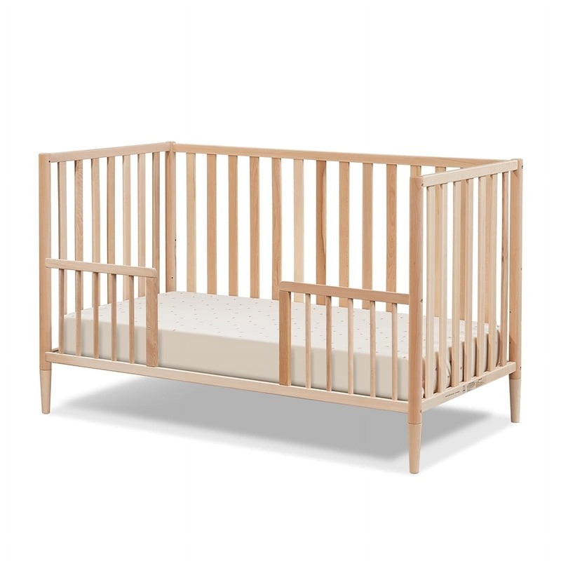 Mia Natural Wood Crib1