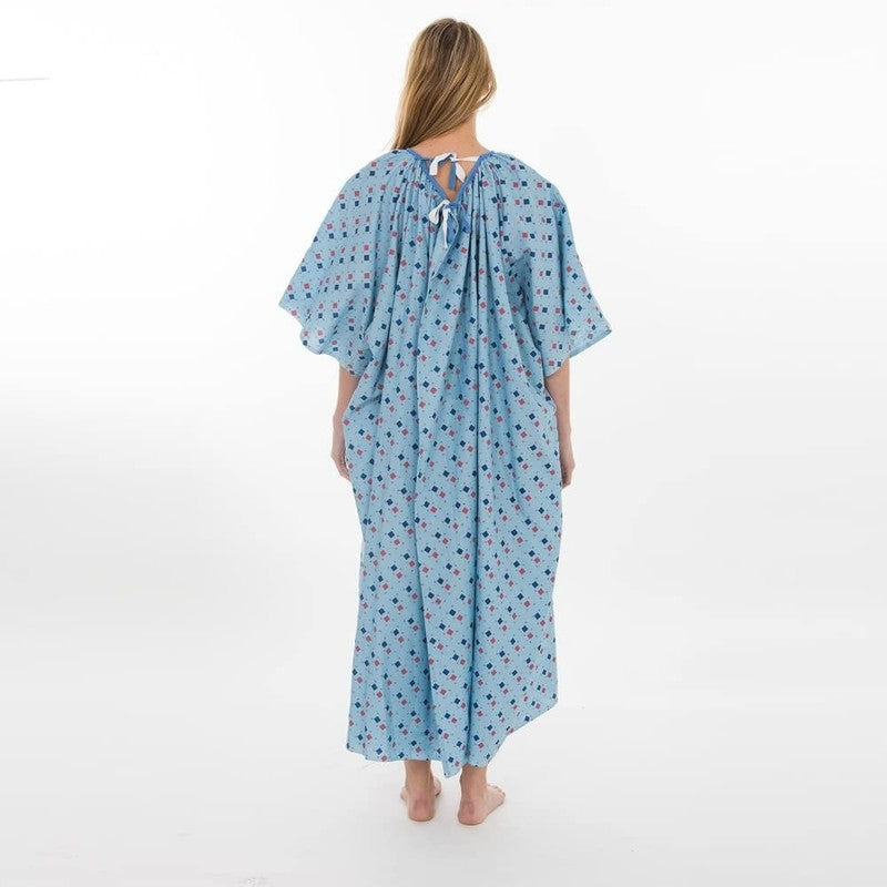 5XL Hospital Gown Oversized Hospital Gown Washable Patient Robe with Back Ties 31