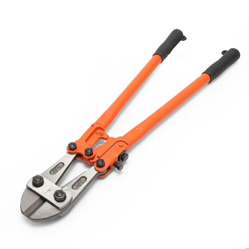 Steel Bolt Cutters, Orange, 24 Inch0