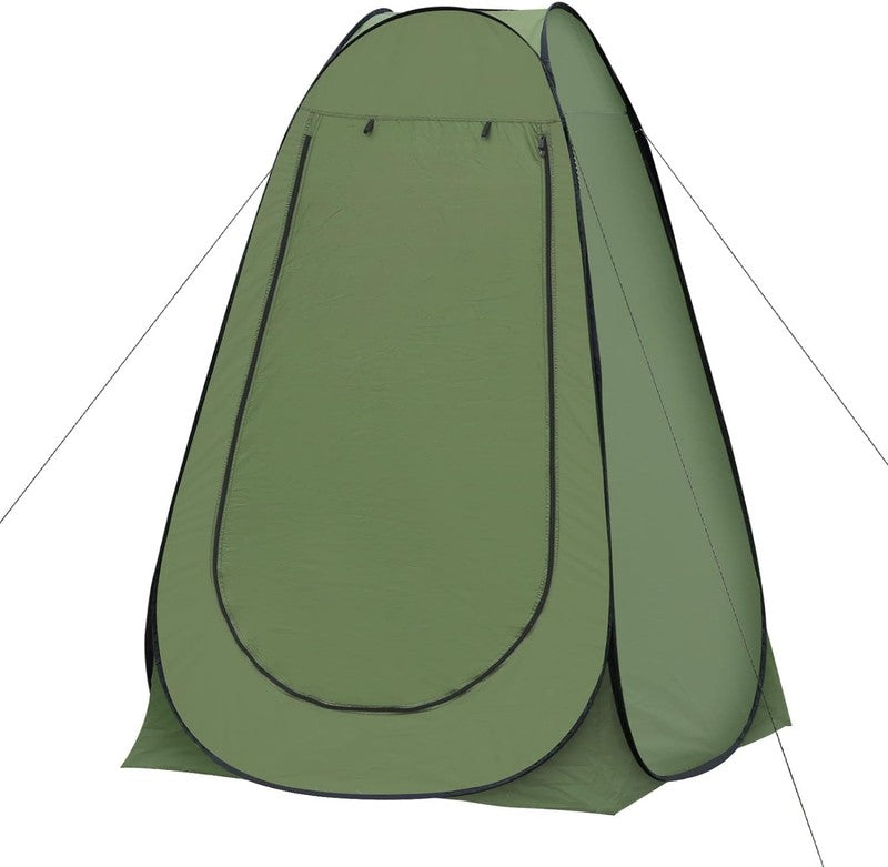 Outdoor Privacy Shelter Toilet Shower Changing Tent Green7