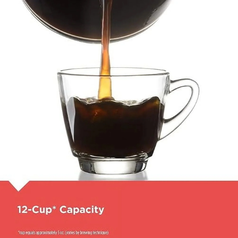 Programmable 12-Cup Drip Coffee Maker with Custom Brew Strength, Black5