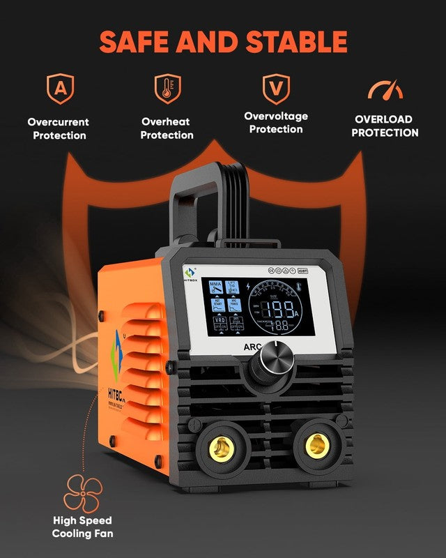 110V Mini Stick Welder, ARC200S IGBT Inverter ARC Welding Machine with LED Displ5