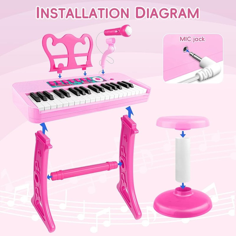 37-Key Kids Keyboard Piano – Musical Toy for Toddlers & Children Ages 3–8 Gift4