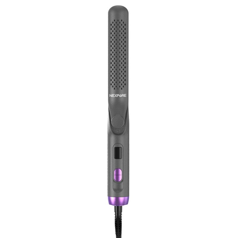 Airflow Styler 2 in1 Curling Iron Flat Hair Straightener Ionic 5 Temps Purple8