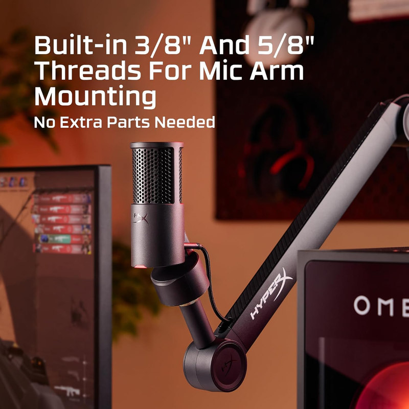 Solocast 2 – Gaming USB Condenser Mic for PC, USB C to USB A, Built In Pop Filte6