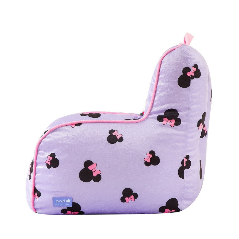 Minnie Mouse 18" Toddler Square Beanbag Chair, Purple3
