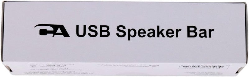 USB Stereo Speaker Bar CA 2890 Clamps to Monitor with Convenient Controls11