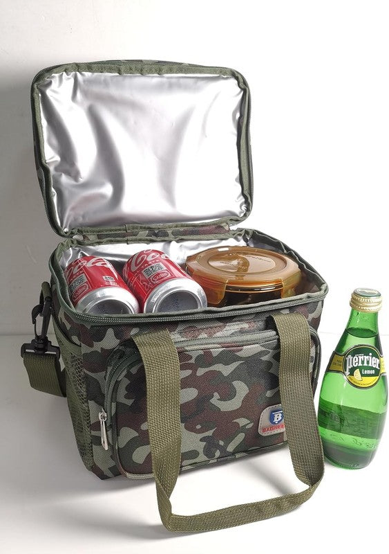 Double Decker Tactical Insulated Lunch Bag 14L Camo Cooler4