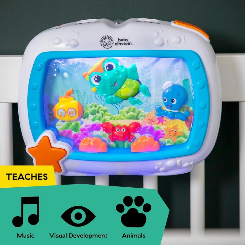 Sea Dreams Soother Musical Crib Toy and Sound Machine, Newborn and Up6