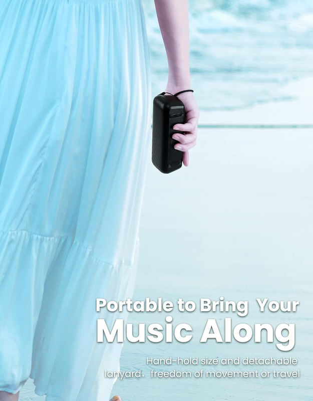 Bluetooth Speaker,Wireless Portable Speakers with TWS, 12H Playtime, Clear Sound3