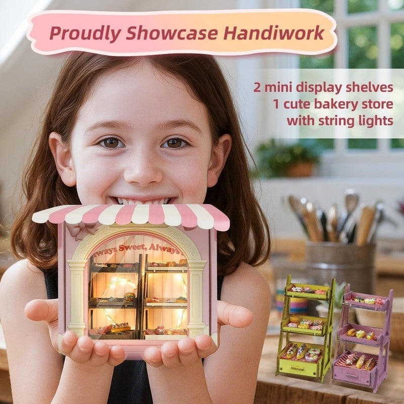 Girls Crafts Ages 8 12 Creative Craft Kits for Kids and Adults DIY Mini Bakery M4