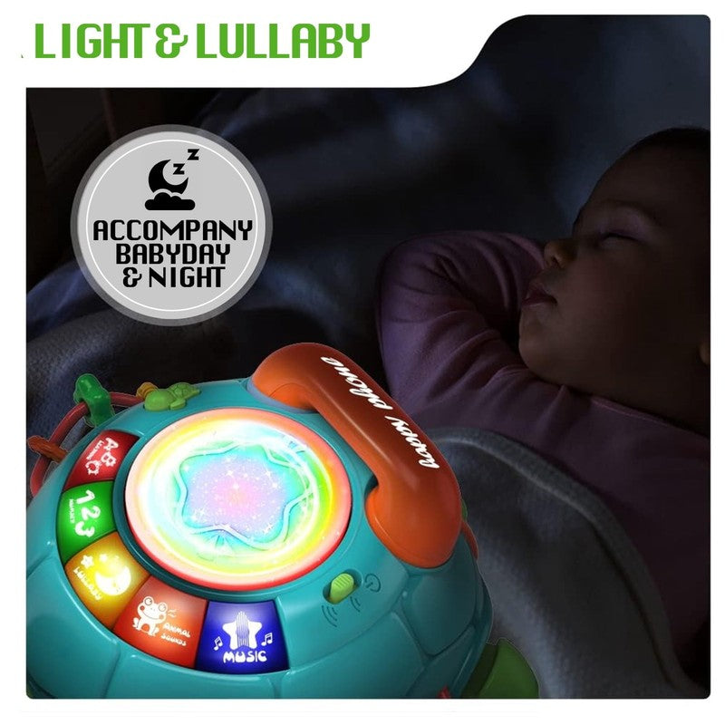 Baby Turtle Toys , Tummy Time Toy for 12 18 Months, Musical Crawling Toys with L5