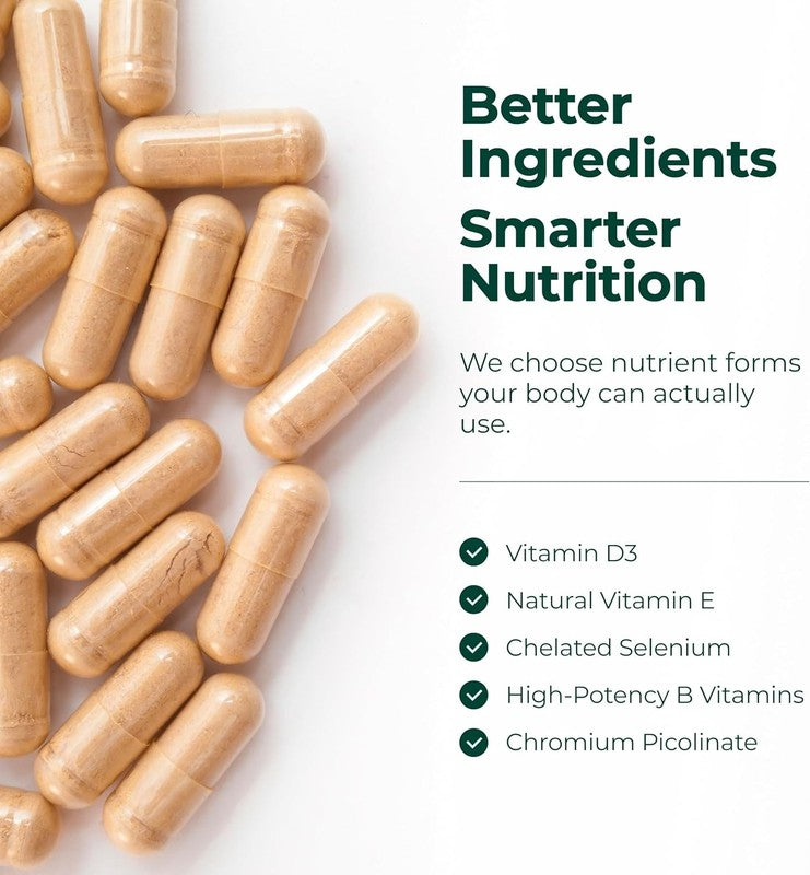 Essential Multivitamins for Men - 60 Capsules for Total Body Wellness6