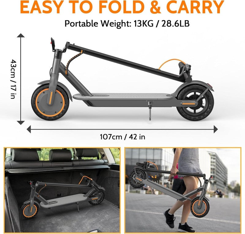 Electric Scooter for Adults, Folding E Scooter with 350W/500W Motor 16 24 Mph To7