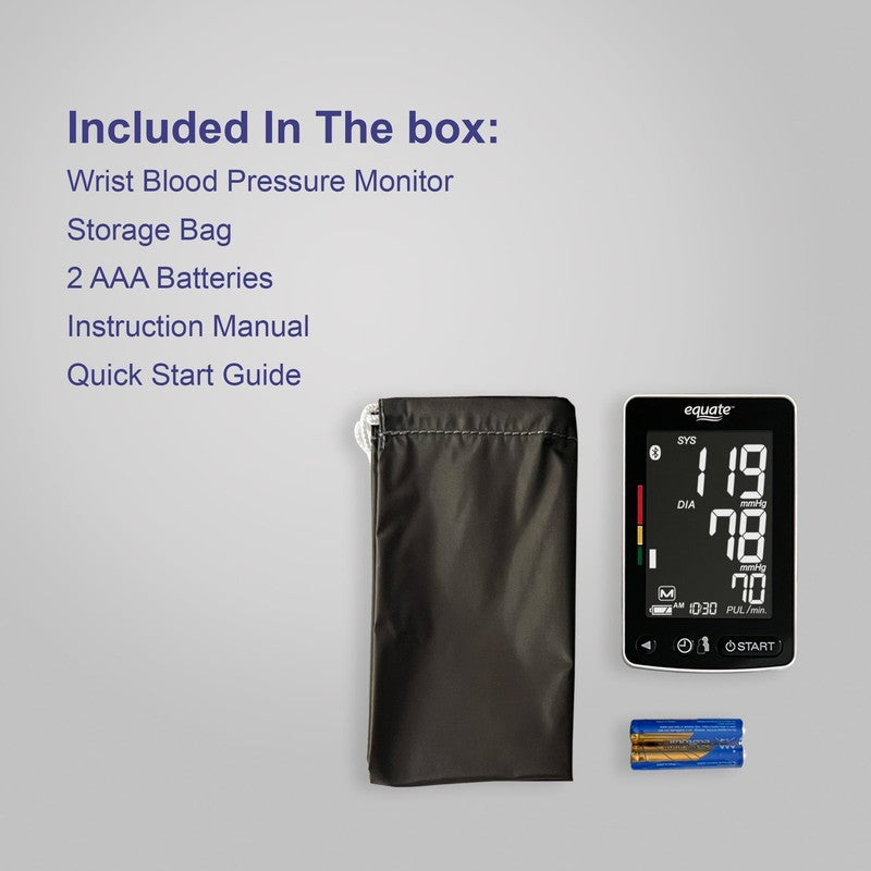 6500 Series Wrist Blood Pressure Monitor with Bluetooth4