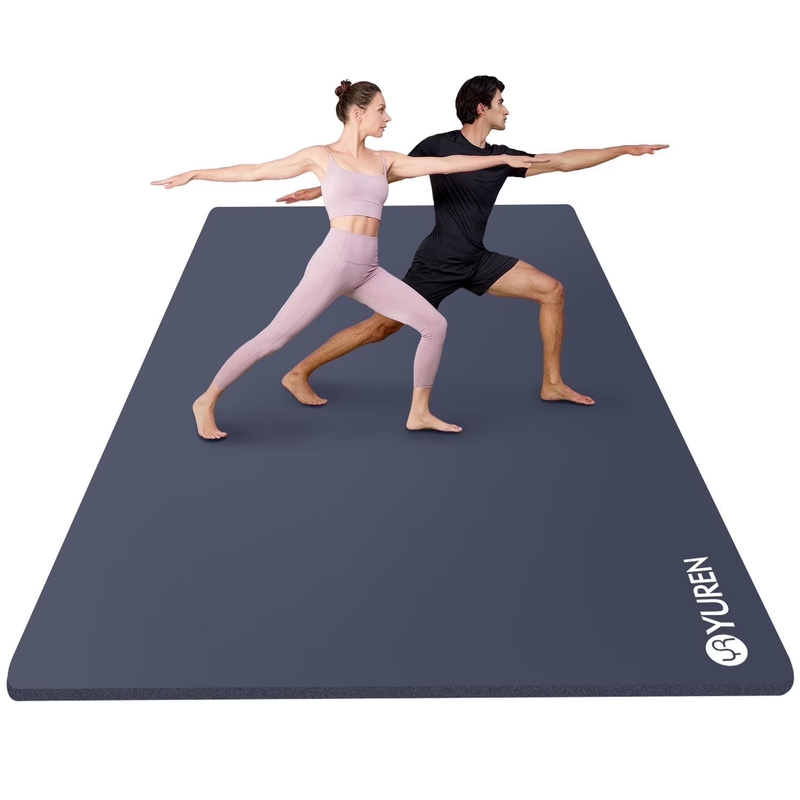 Extra Large Yoga Mat 78"X51" 10Mm Thick Exercise Mats for Home Gym Yoga Pilates10