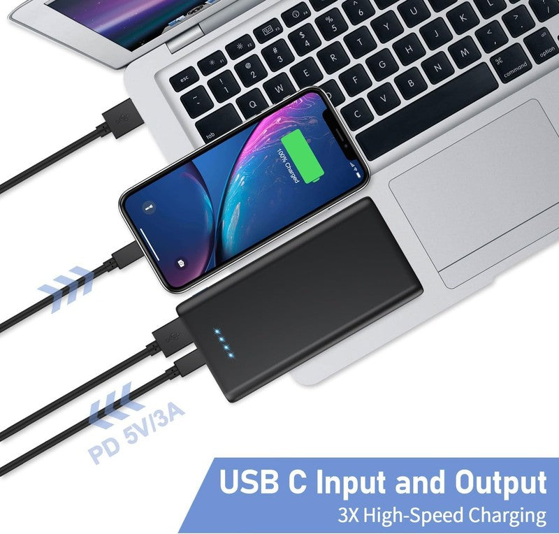 25,800mAh Portable Charger Power Bank with Fast USB C & 3 Ports for All Phones3