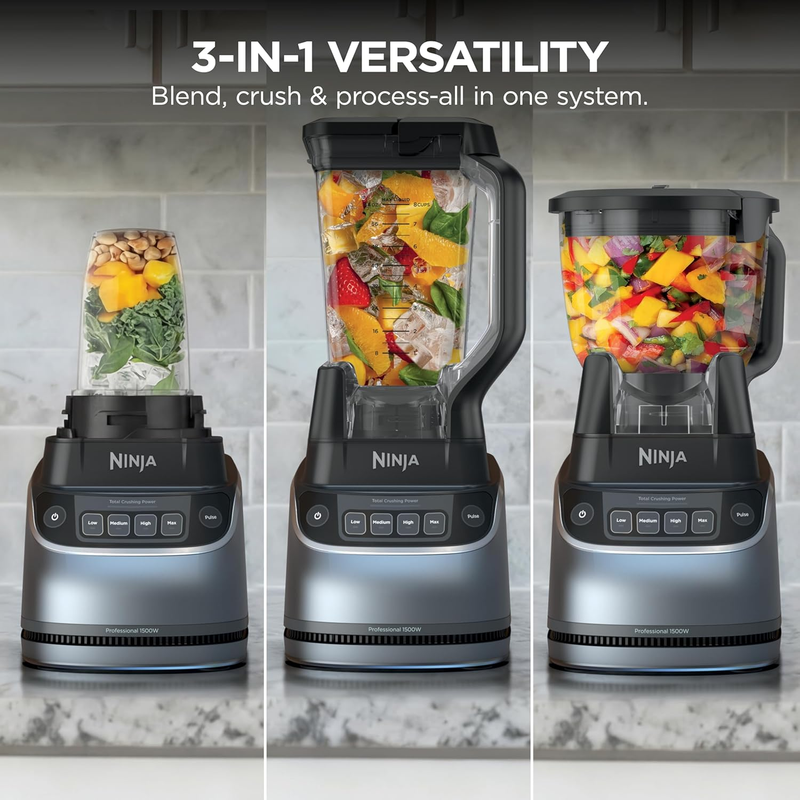 Ninja UltraCrush BP401 Kitchen System 1500W Blender Food Processor Set2