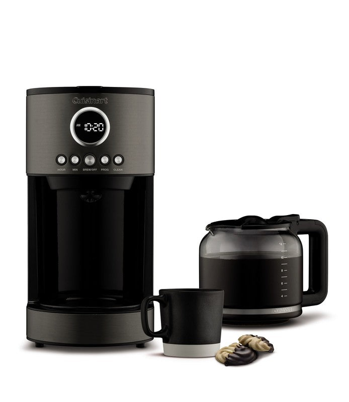 Stainless Steel 12-Cup Coffee Machine, Black5