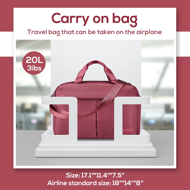 Travel Duffel Bag 15.6in Laptop Compartment Carry On Gym Weekend Bag3