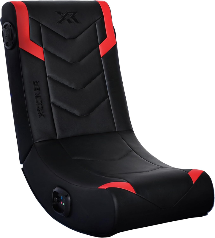 Floor Gaming Rocker Chair w/ Built In Audio, Foldable for Kids & Teens9