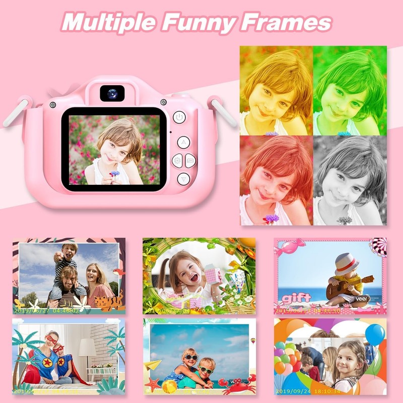 Kids Camera Toys for 3-8 Year Old Girls Boys,Children Digital Video Camcorder Ca5