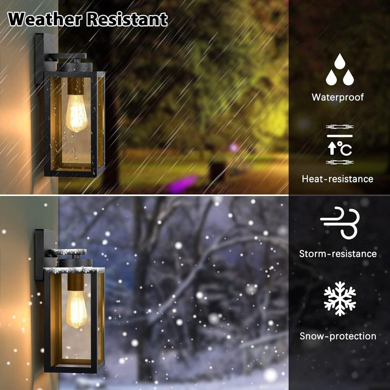 Outdoor Wall Light Fixtures, Exterior Waterproof Wall Lanterns, Porch Sconces Li2
