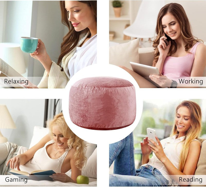 3 Ft Large Bean Bag Chairs for Adults/Teens with Memory Foam Filling, Soft Bean 5